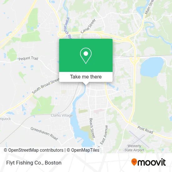 Flyt Fishing Co. map