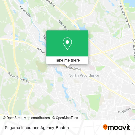 Segama Insurance Agency map