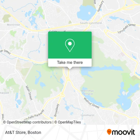 At&T Store map