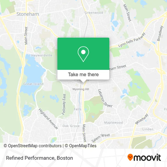 Refined Performance map