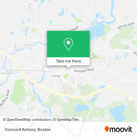 Concord Armory map