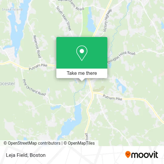 Leja Field map