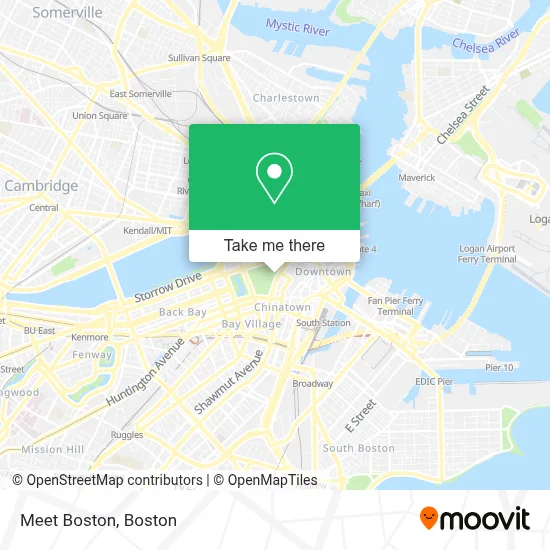 Meet Boston map