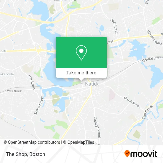 The Shop map