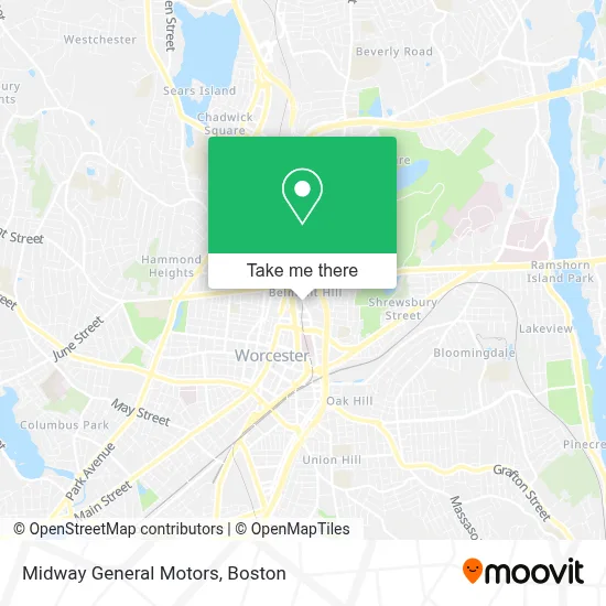 Midway General Motors map