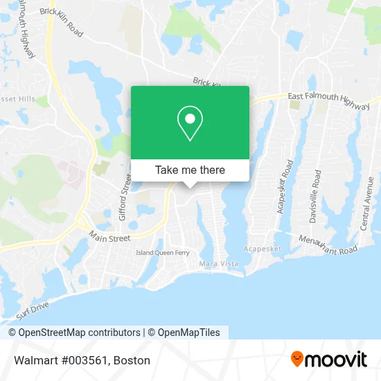 Walmart #003561 map