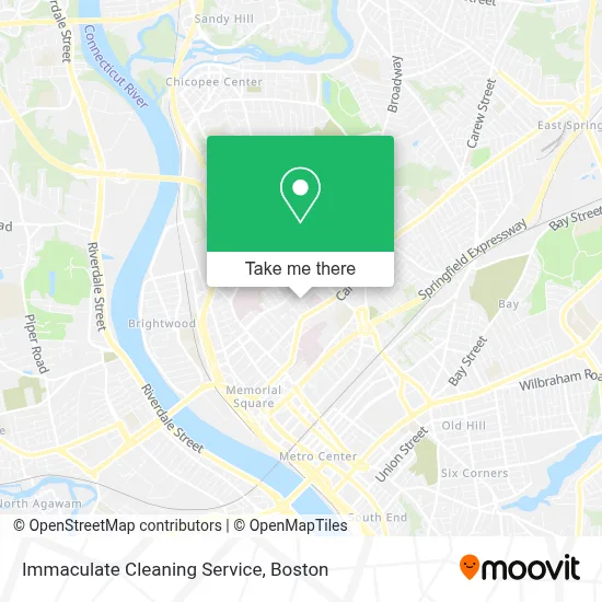 Immaculate Cleaning Service map