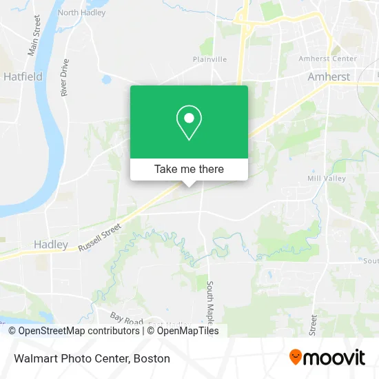 Walmart Photo Center map