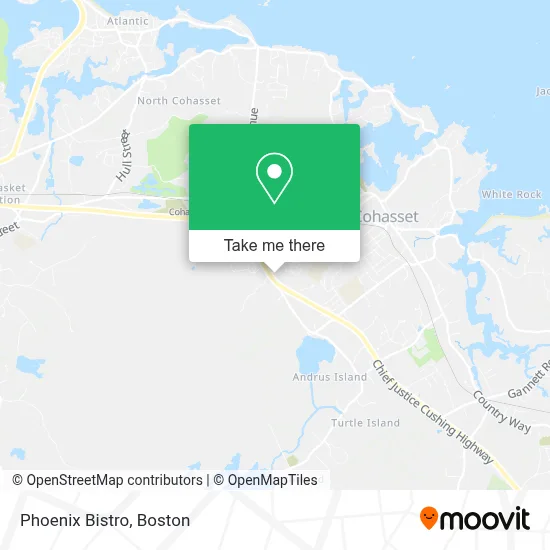 Phoenix Bistro map