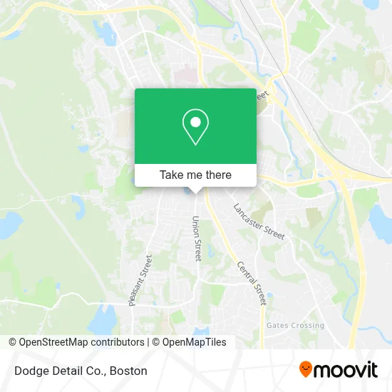 Dodge Detail Co. map