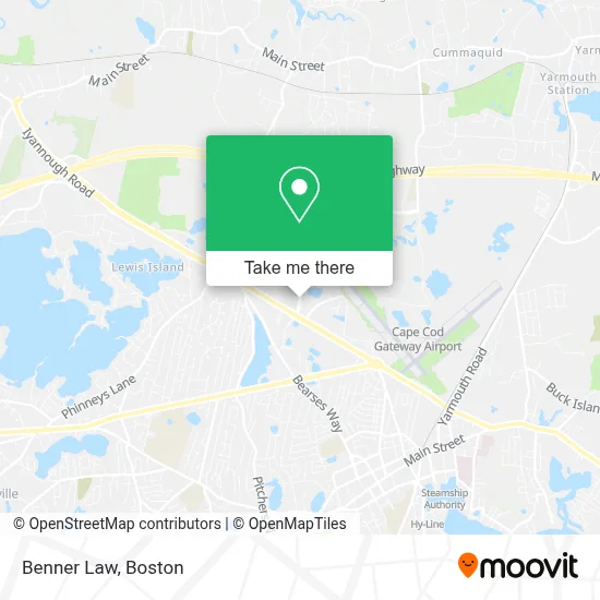 Benner Law map