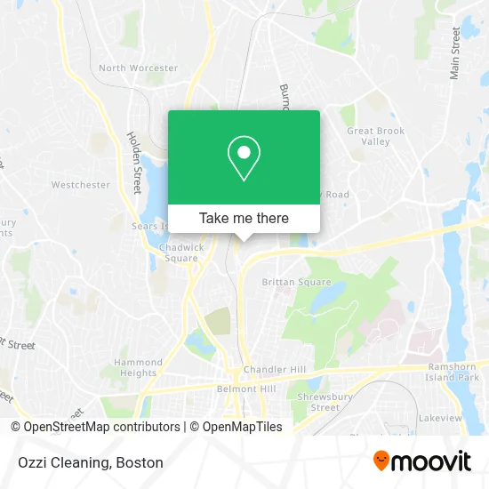 Ozzi Cleaning map