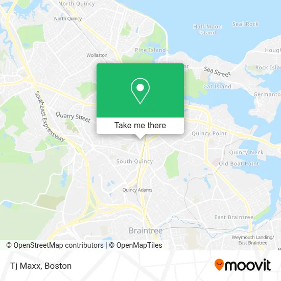 Tj Maxx map