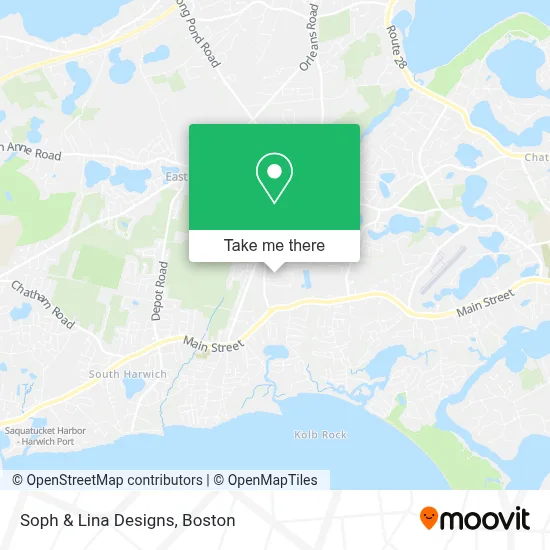 Soph & Lina Designs map