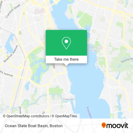Ocean State Boat Basin map