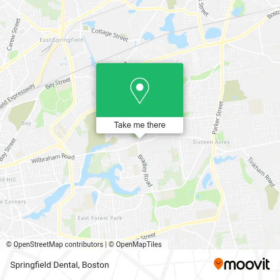 Springfield Dental map