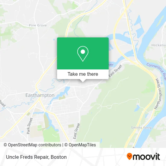 Uncle Freds Repair map