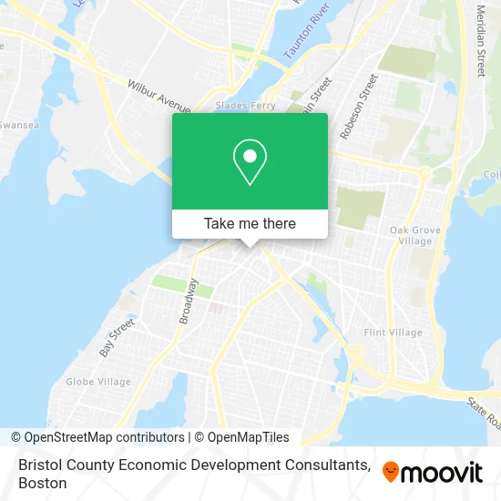 Bristol County Economic Development Consultants map