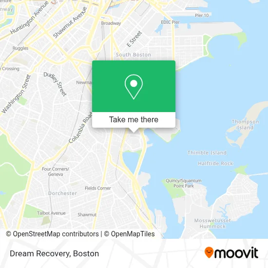 Dream Recovery map
