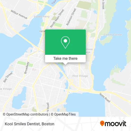 Kool Smiles Dentist map