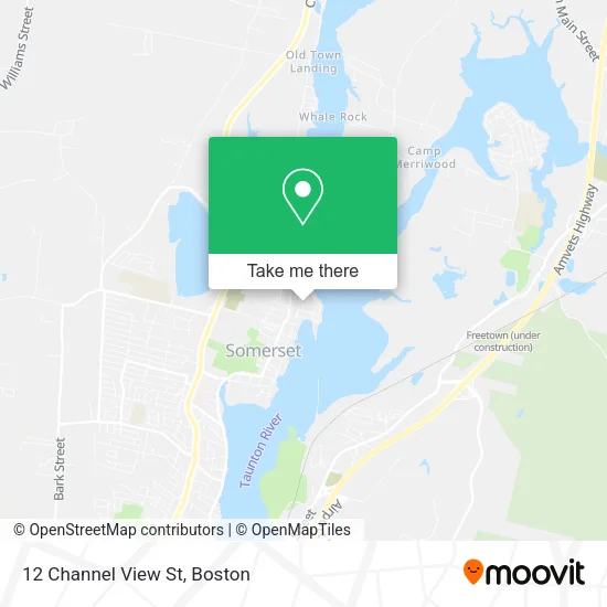 12 Channel View St map
