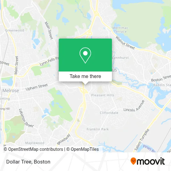 Dollar Tree map