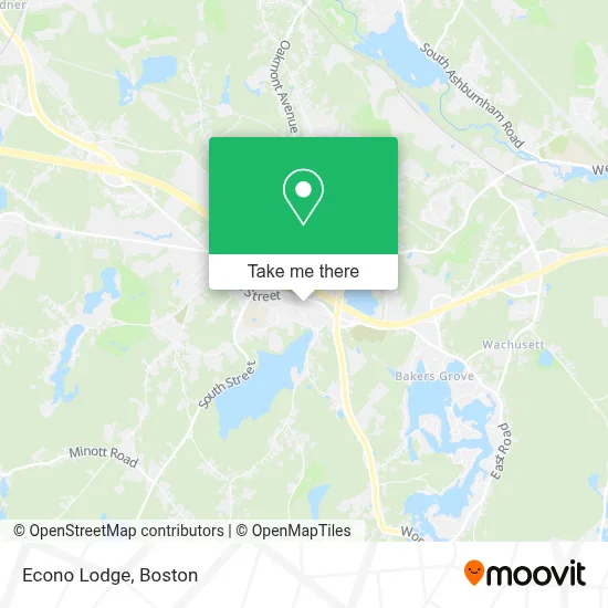 Econo Lodge map