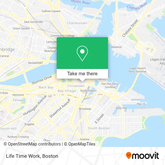 Life Time Work map