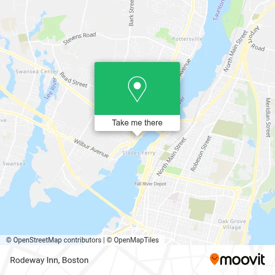 Rodeway Inn map