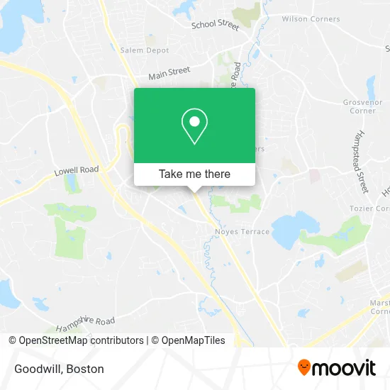 Goodwill map