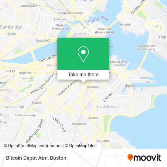 Bitcoin Depot Atm map
