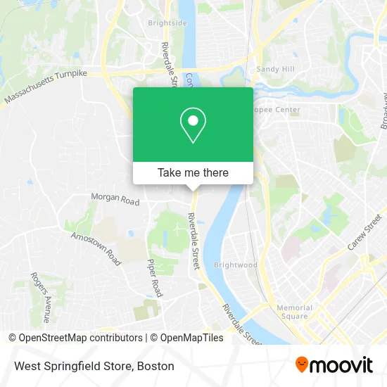 West Springfield Store map