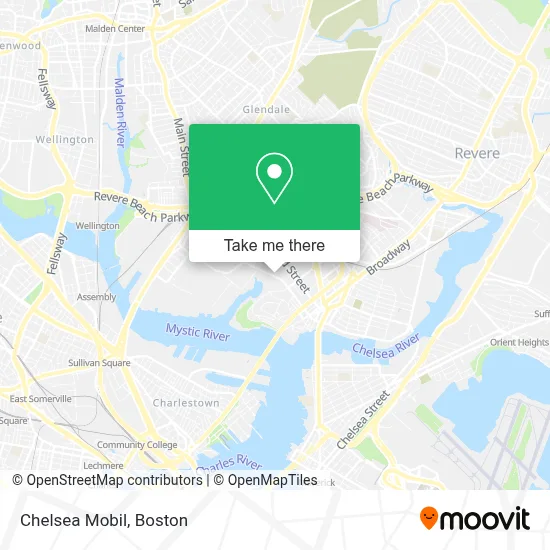 Chelsea Mobil map