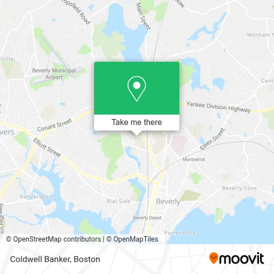 Coldwell Banker map