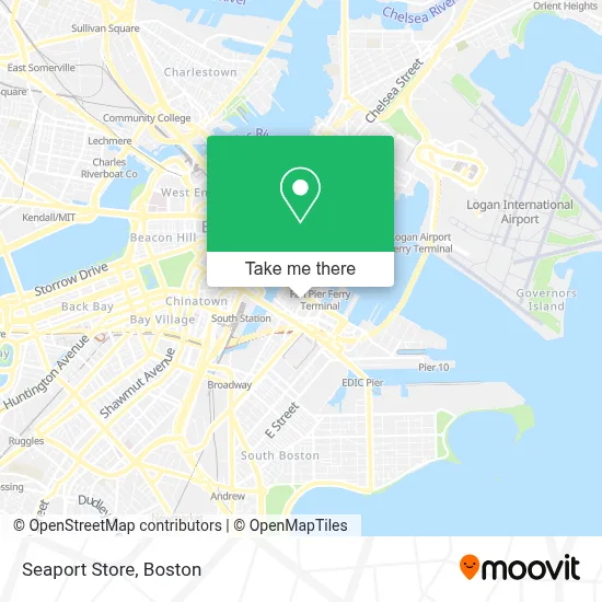 Seaport Store map