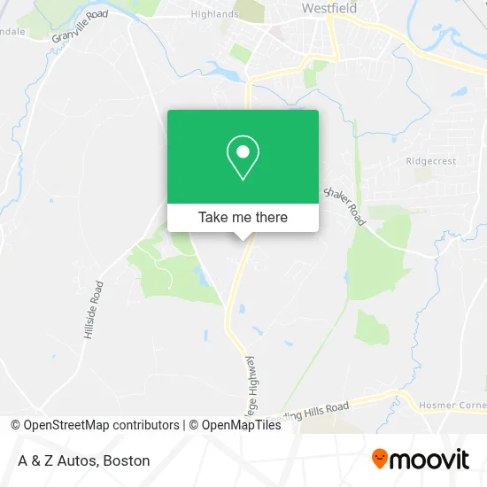 A & Z Autos map
