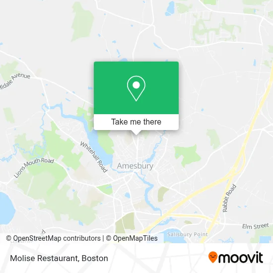Ristorante Molise map