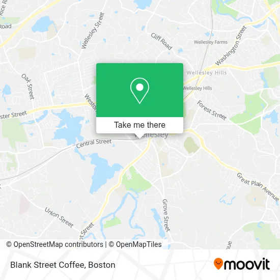 Blank Street Coffee map