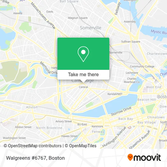 Walgreens #6767 map