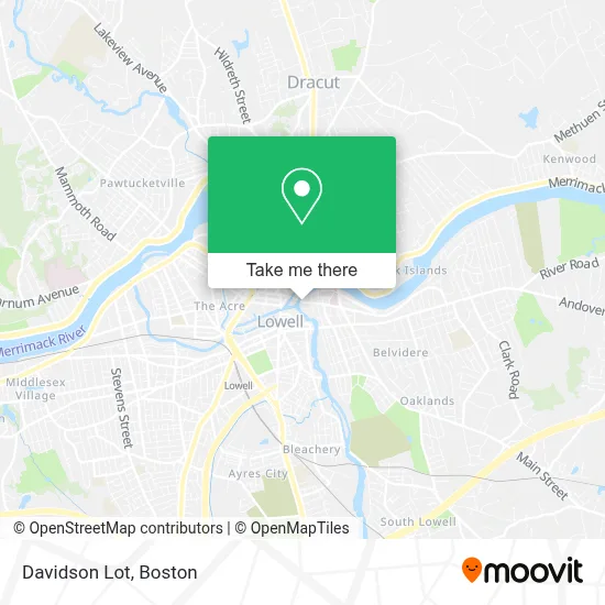 Davidson Lot map