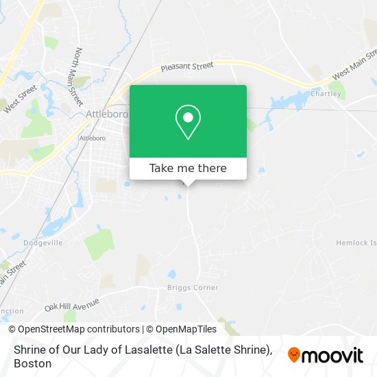 Shrine of Our Lady of Lasalette (La Salette Shrine) map