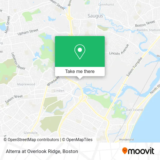Alterra at Overlook Ridge map