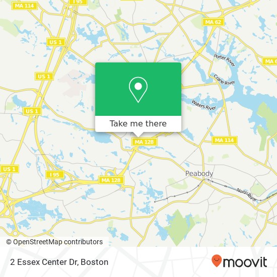 2 Essex Center Dr map