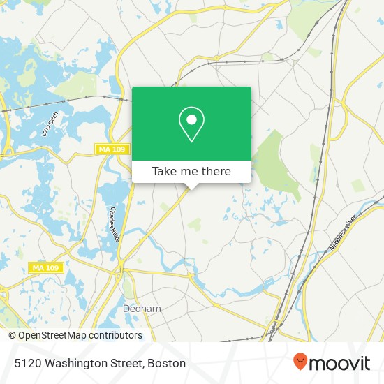 Mapa de 5120 Washington Street