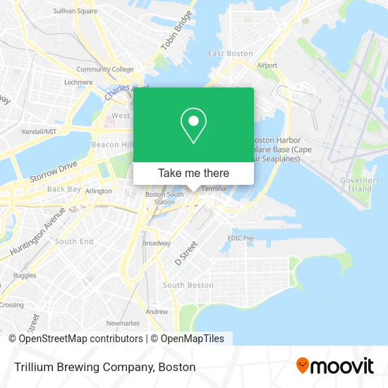 Trillium Brewing Company map