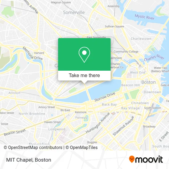 MIT Chapel map
