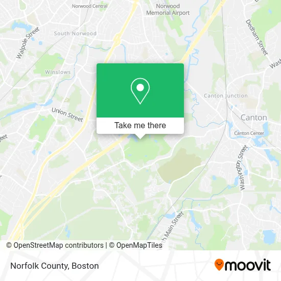 Norfolk County map