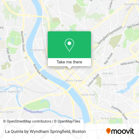 La Quinta by Wyndham Springfield map