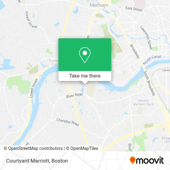Courtyard Marriott map
