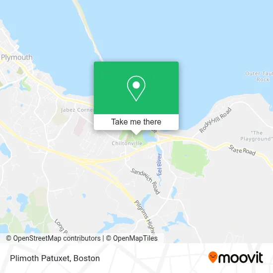 Plimoth Patuxet map